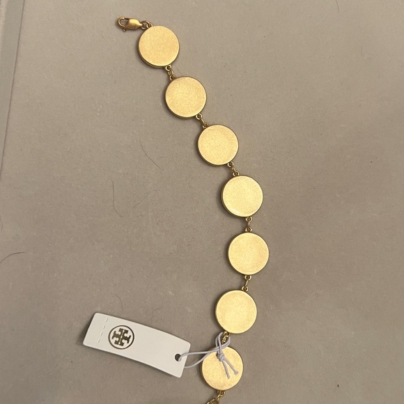 Tory Burch green malachite stone bracelet - Picture 3 of 4